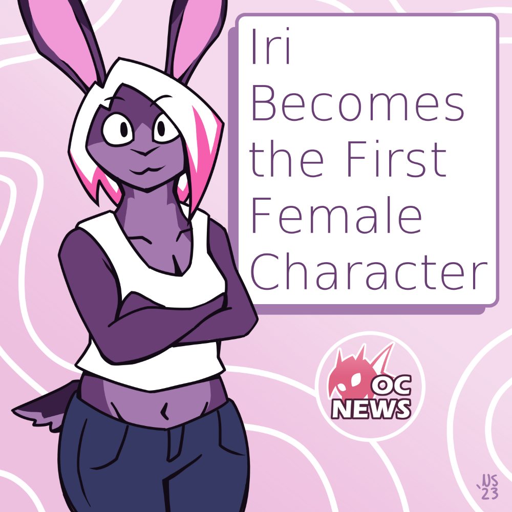 Iri became the first female character